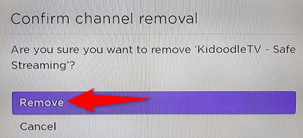Cách xóa kênh khỏi Roku 7 Cách xóa kênh khỏi Roku
