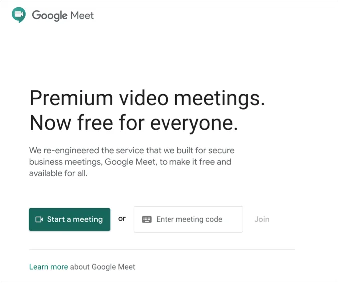 Giải thích về OTT: Google Meet là gì và cách sử dụng nó 7 Giải thích về OTT: Google Meet là gì và cách sử dụng nó