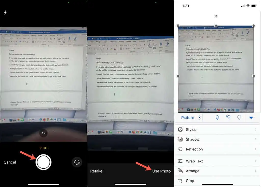 Cách sử dụng Công cụ Ảnh chụp màn hình Microsoft Word 8 Cách sử dụng Công cụ Ảnh chụp màn hình Microsoft Word