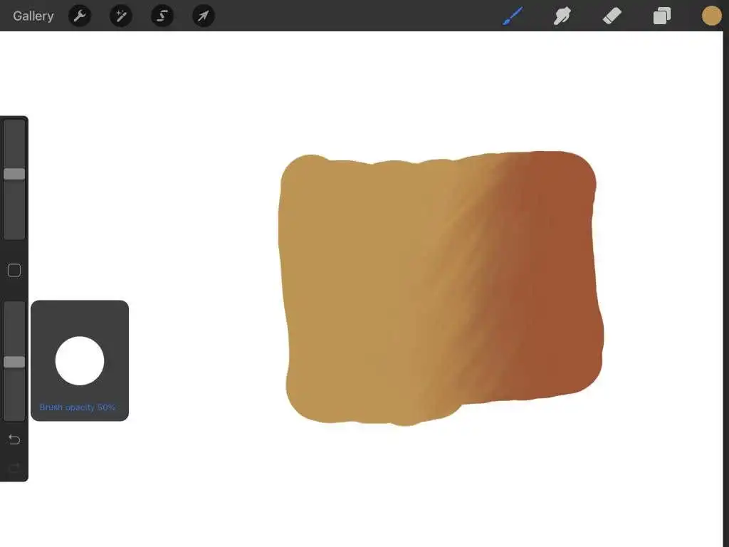Cách pha trộn trên Procreate 7 Cách pha trộn trên Procreate
