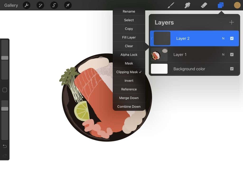 Cách pha trộn trên Procreate 8 Cách pha trộn trên Procreate