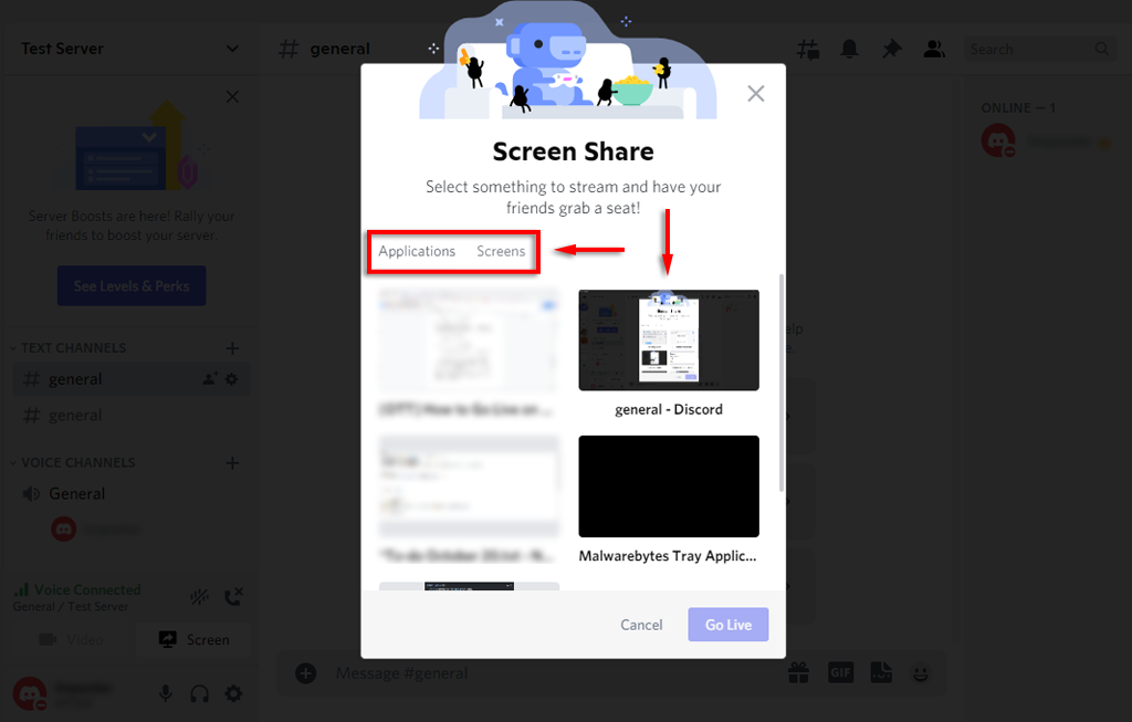 Làm thế nào để phát trực tiếp Discord trong 6 bước đơn giản 14 Làm thế nào để phát trực tiếp Discord trong 6 bước đơn giản