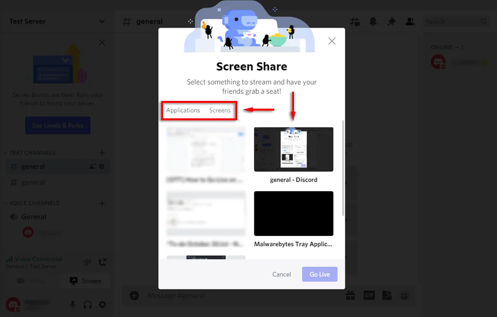 Làm thế nào để phát trực tiếp Discord trong 6 bước đơn giản 14 Làm thế nào để phát trực tiếp Discord trong 6 bước đơn giản