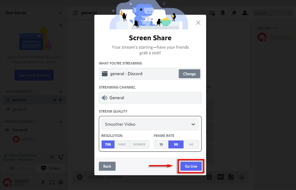 Làm thế nào để phát trực tiếp Discord trong 6 bước đơn giản 15 Làm thế nào để phát trực tiếp Discord trong 6 bước đơn giản