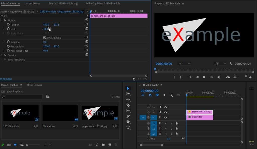 Cách tạo hoạt hình đồ họa trong Adobe Premiere Pro 5 Cách tạo hoạt hình đồ họa trong Adobe Premiere Pro