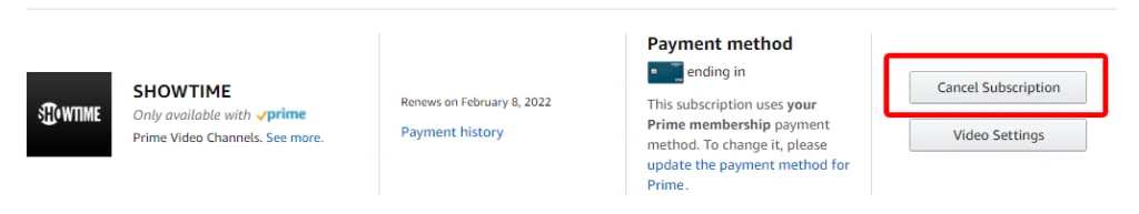 Cách hủy đăng ký kênh truyền hình và phim trên Amazon Prime Video 8 Cách hủy đăng ký kênh truyền hình và phim trên Amazon Prime Video