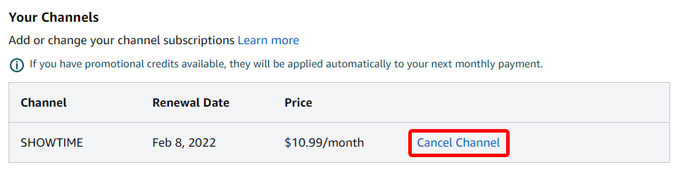 Cách hủy đăng ký kênh truyền hình và phim trên Amazon Prime Video 11 Cách hủy đăng ký kênh truyền hình và phim trên Amazon Prime Video