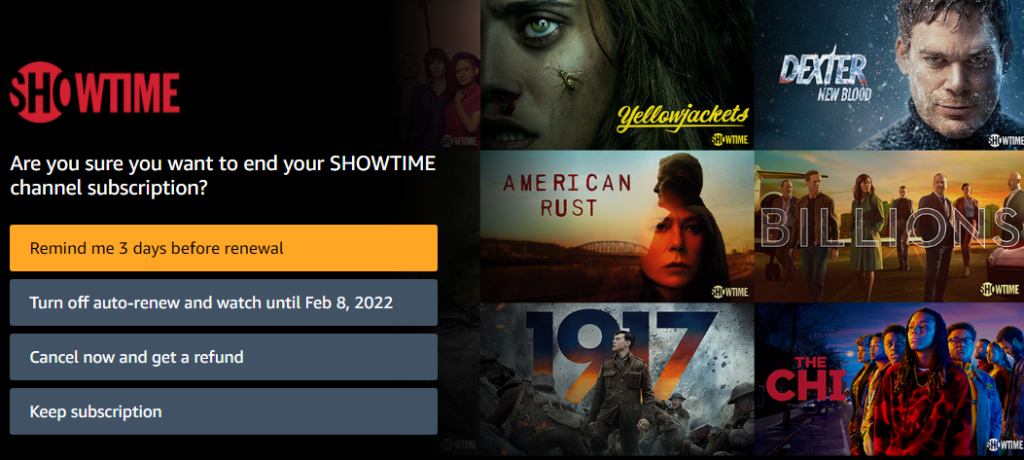 Cách hủy đăng ký kênh truyền hình và phim trên Amazon Prime Video 9 Cách hủy đăng ký kênh truyền hình và phim trên Amazon Prime Video