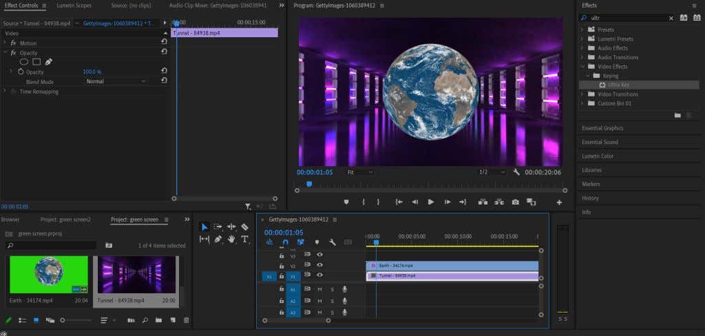 Cách chỉnh sửa video màn hình xanh trong Adobe Premiere Pro 9 Cách chỉnh sửa video màn hình xanh trong Adobe Premiere Pro