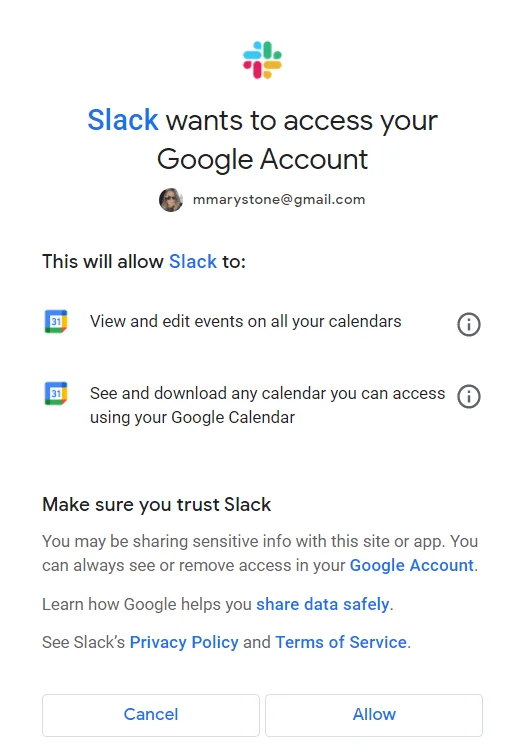 Cách đồng bộ hóa Slack với Lịch Google 8 Cách đồng bộ hóa Slack với Lịch Google