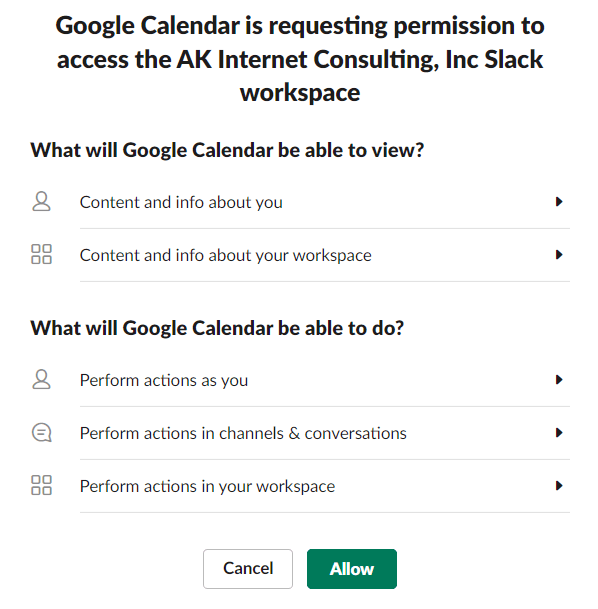 Cách đồng bộ hóa Slack với Lịch Google 6 Cách đồng bộ hóa Slack với Lịch Google