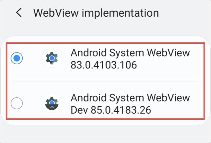WebView hệ thống Android là gì? 9 WebView hệ thống Android là gì?