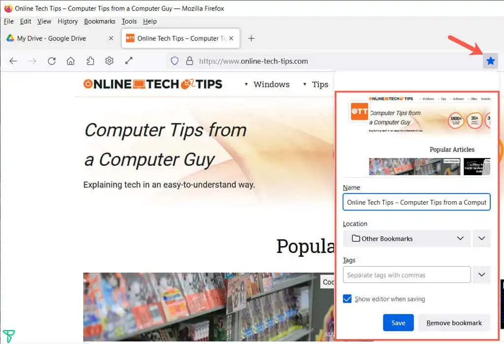 10 Mẹo để Quản lý Dấu trang trong Firefox 2 10 Mẹo để Quản lý Dấu trang trong Firefox