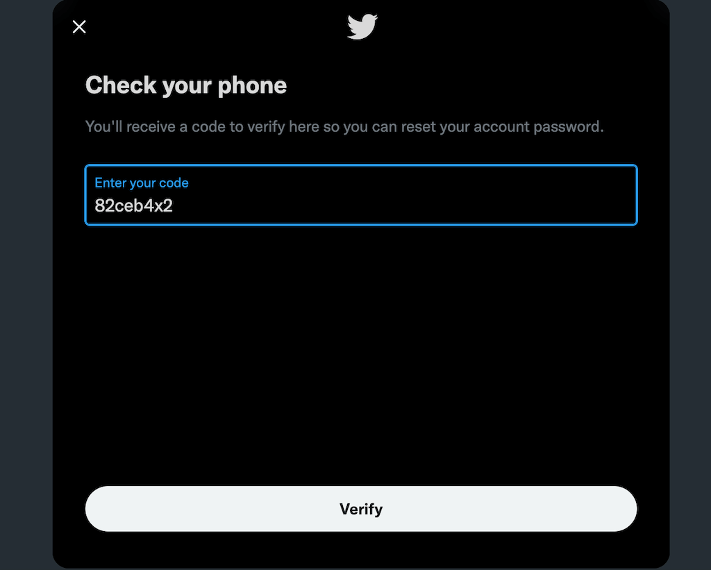 Phải làm gì nếu bạn quên mật khẩu Twitter của mình 5 Phải làm gì nếu bạn quên mật khẩu Twitter của mình