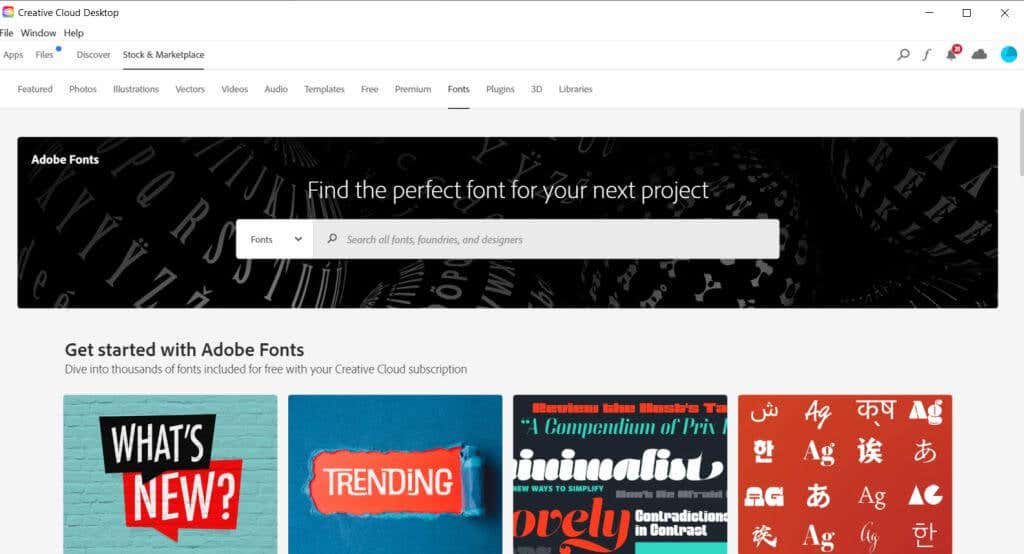 4browse - Mẹo kỹ thuật trực tuyến Thêm Phông chữ Mới Thông qua Phông chữ Adobe hình ảnh 2
