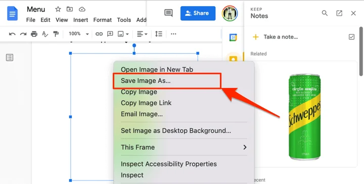 7 cách lưu hình ảnh từ Google tài liệu 9 7 cách lưu hình ảnh từ Google tài liệu