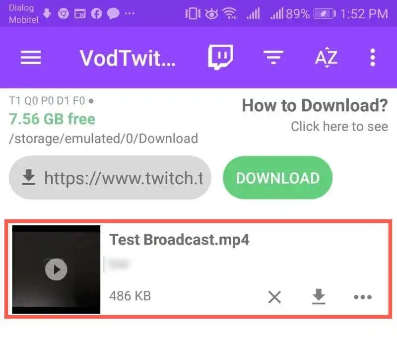 Cách bật và tải xuống Twitch VOD 32 Cách bật và tải xuống Twitch VOD