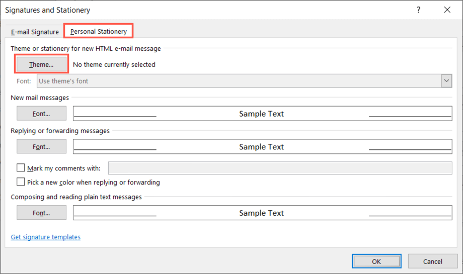 Cách thay đổi và tùy chỉnh Outlook Theme cho Email của bạn 4 Cách thay đổi và tùy chỉnh Outlook Theme cho Email của bạn