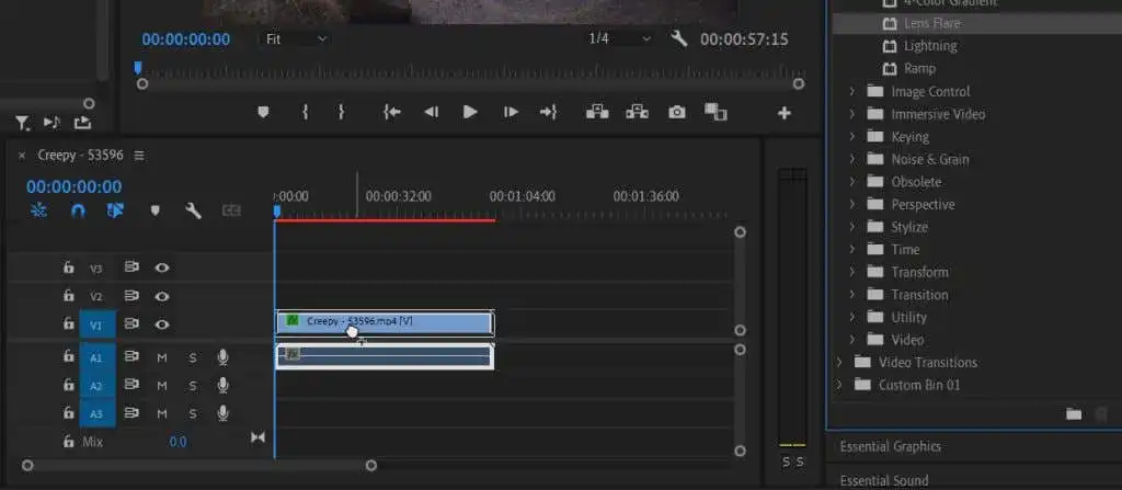 Cách tạo hiệu ứng chói sáng mặt trời trong Adobe Premiere Pro 3 Cách tạo hiệu ứng chói sáng mặt trời trong Adobe Premiere Pro