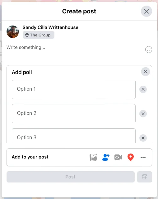 Cách tạo cuộc thăm dò ý kiến ​​trên Facebook