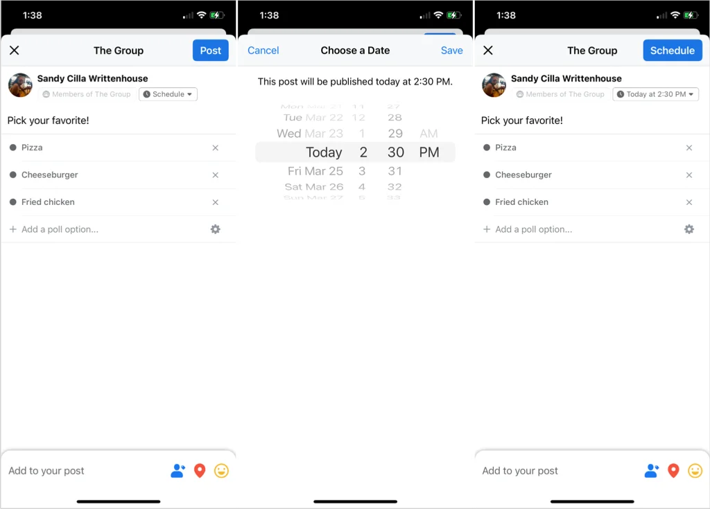 Cách tạo cuộc thăm dò ý kiến ​​trên Facebook