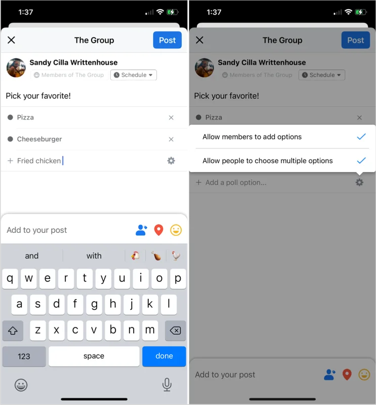 Cách tạo cuộc thăm dò ý kiến ​​trên Facebook