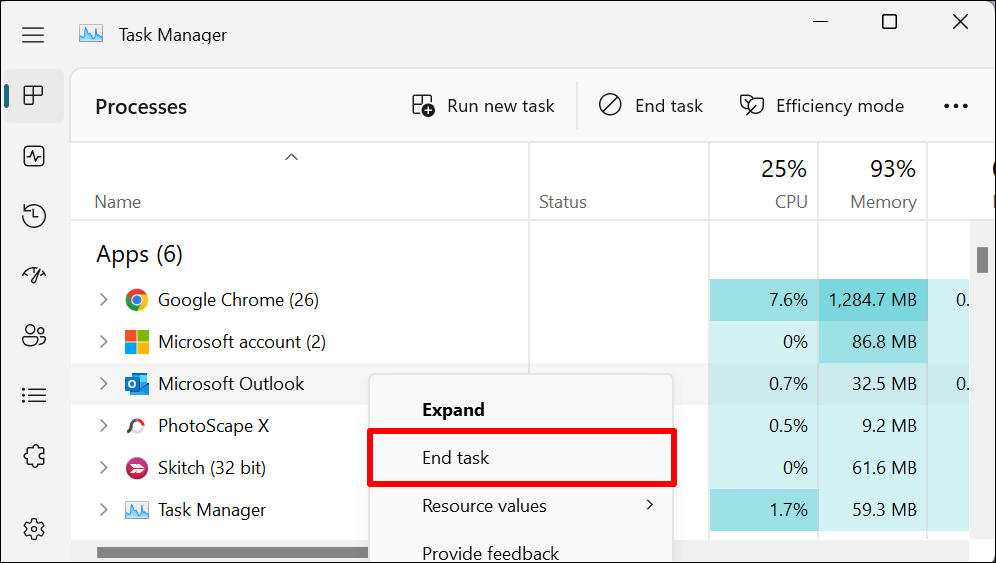Cách khắc phục “Chúng tôi không thể kết nối ngay bây giờ” trong Outlook 5 Cách khắc phục “Chúng tôi không thể kết nối ngay bây giờ” trong Outlook