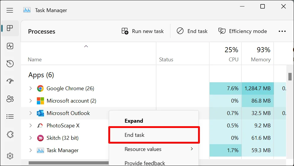 Cách khắc phục “Chúng tôi không thể kết nối ngay bây giờ” trong Outlook 36 Cách khắc phục “Chúng tôi không thể kết nối ngay bây giờ” trong Outlook