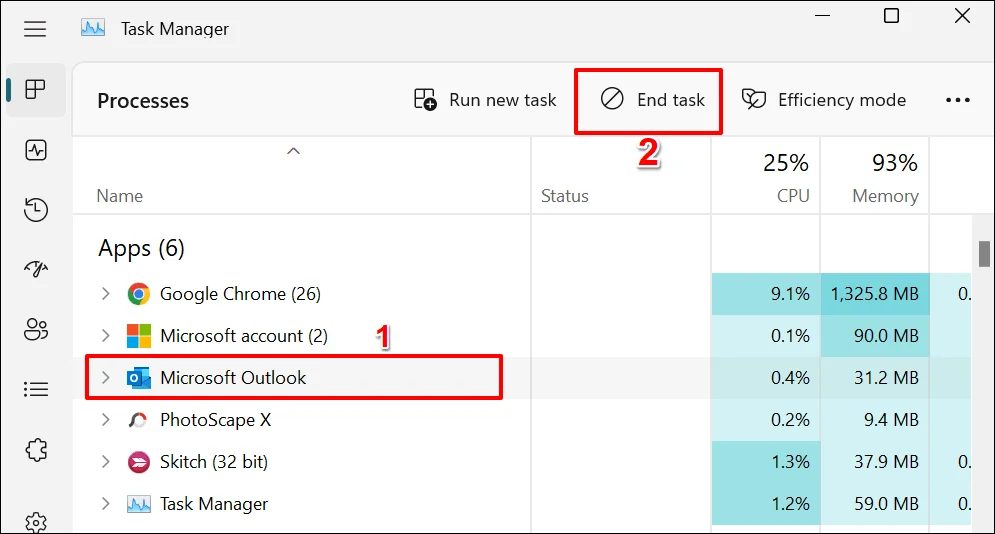 Cách khắc phục “Chúng tôi không thể kết nối ngay bây giờ” trong Outlook 35 Cách khắc phục “Chúng tôi không thể kết nối ngay bây giờ” trong Outlook