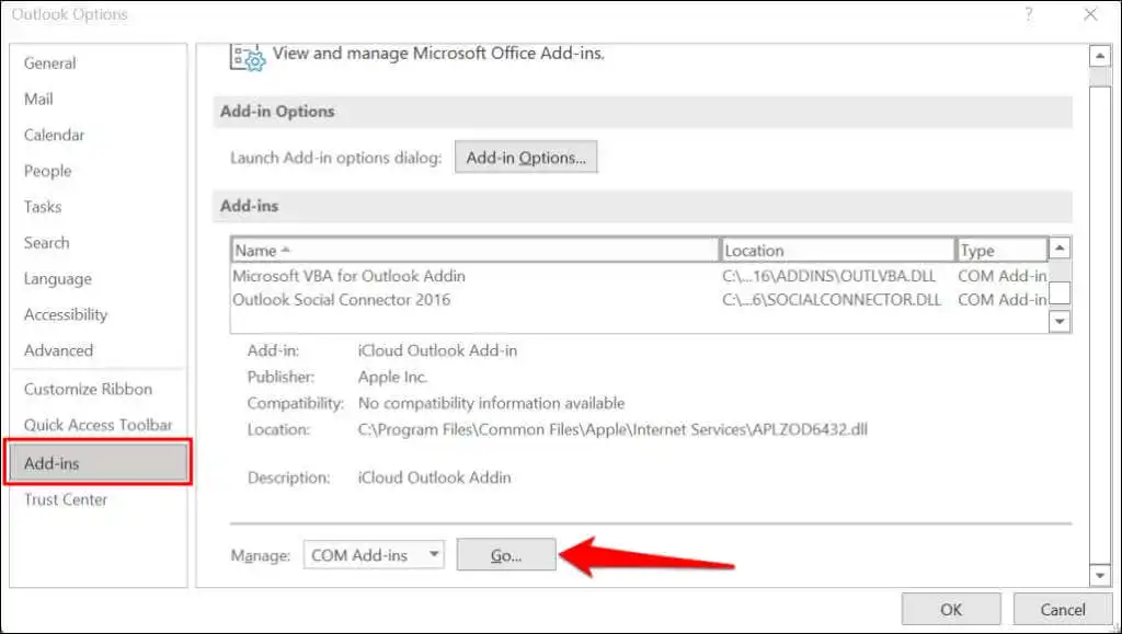 Cách khắc phục “Chúng tôi không thể kết nối ngay bây giờ” trong Outlook 56 Cách khắc phục “Chúng tôi không thể kết nối ngay bây giờ” trong Outlook