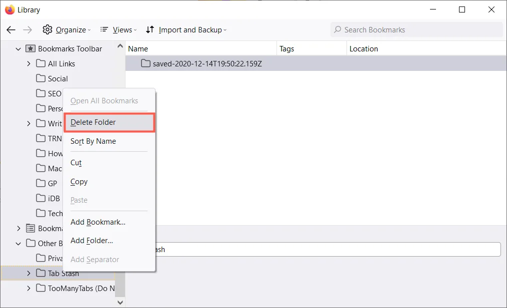 10 Mẹo để Quản lý Dấu trang trong Firefox 17 10 Mẹo để Quản lý Dấu trang trong Firefox