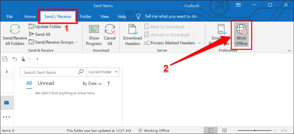 Cách khắc phục “Chúng tôi không thể kết nối ngay bây giờ” trong Outlook 33 Cách khắc phục “Chúng tôi không thể kết nối ngay bây giờ” trong Outlook