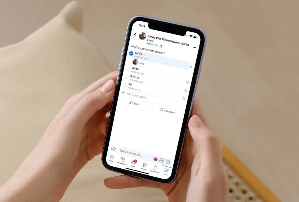 Cách tạo cuộc thăm dò ý kiến ​​trên Facebook