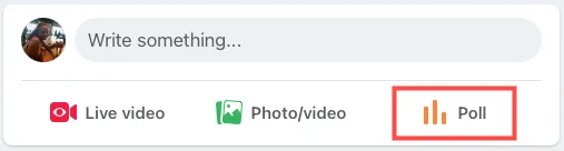 Cách tạo cuộc thăm dò ý kiến ​​trên Facebook