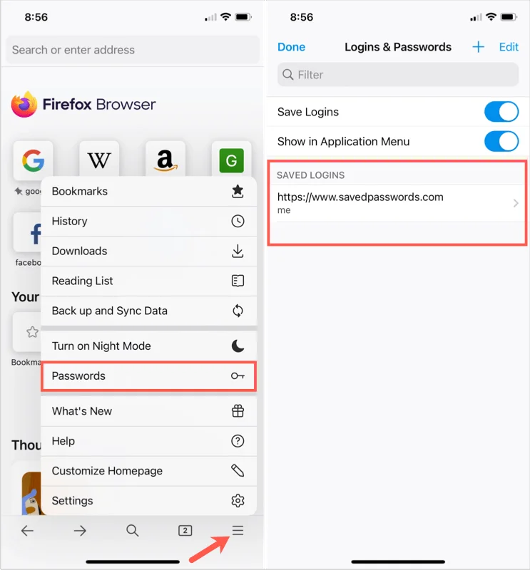 Cách xem mật khẩu đã lưu trên Firefox 10 Cách xem mật khẩu đã lưu trên Firefox