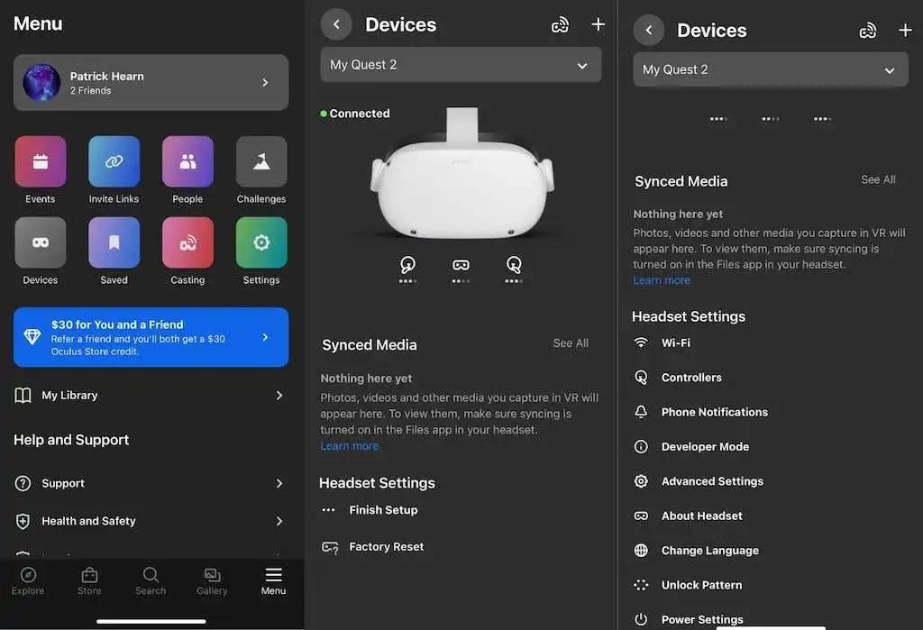 Cách đặt lại Oculus Quest 2 3 Cách đặt lại Oculus Quest 2
