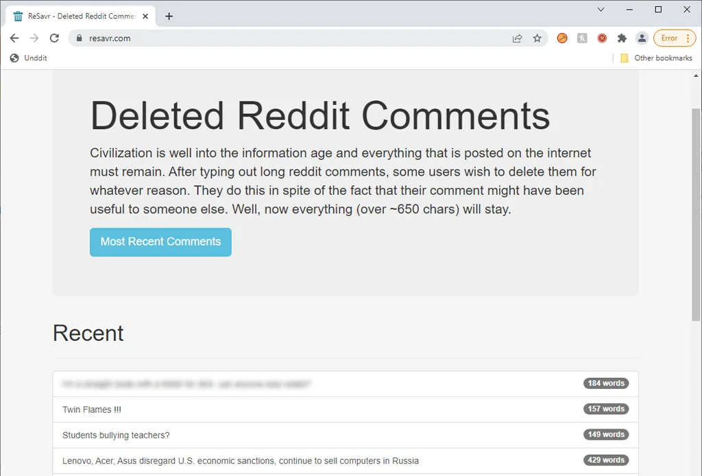 Cách xem các bài đăng trên Reddit đã xóa 8 Cách xem các bài đăng trên Reddit đã xóa