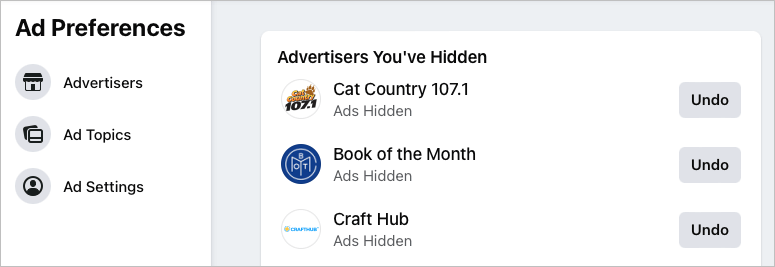 Cách thay đổi tùy chọn quảng cáo trên Facebook của bạn 6 Cách thay đổi tùy chọn quảng cáo trên Facebook của bạn