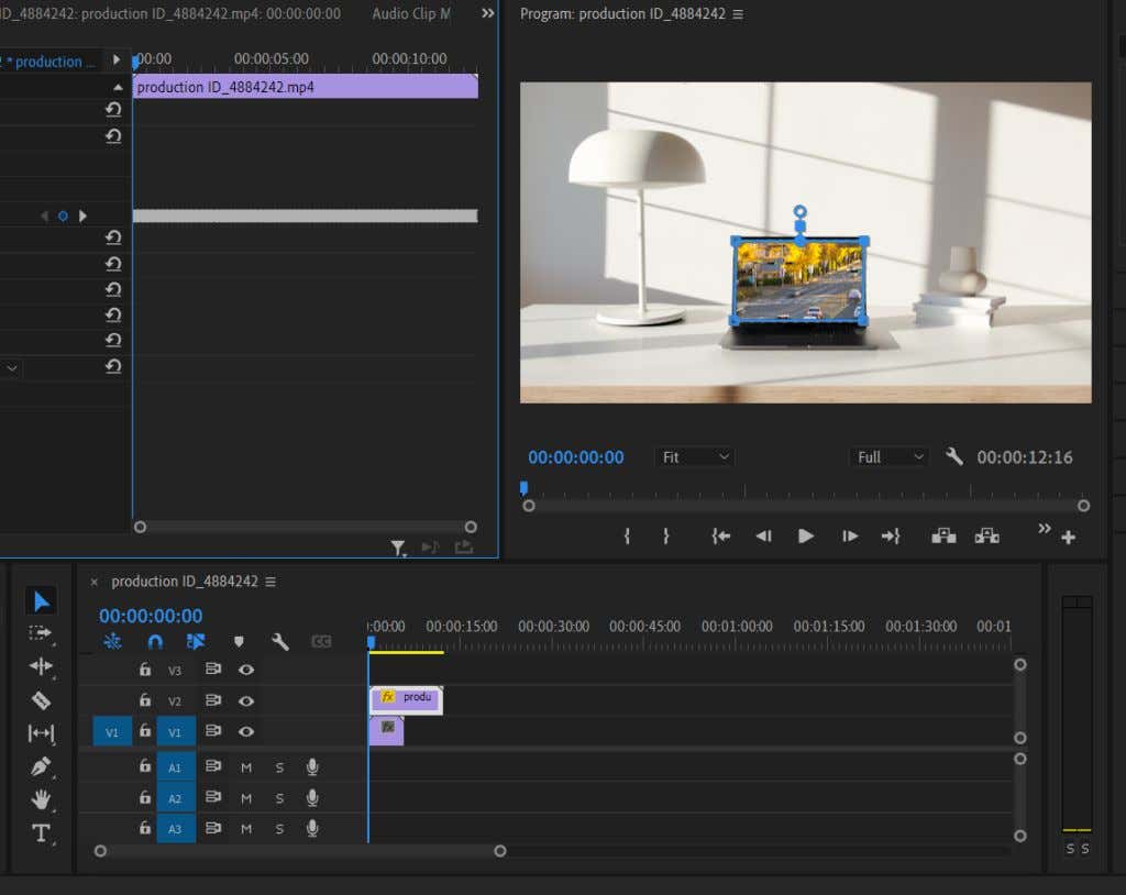 Cách nhúng video vào video trong Adobe Premiere 6 Cách nhúng video vào video trong Adobe Premiere