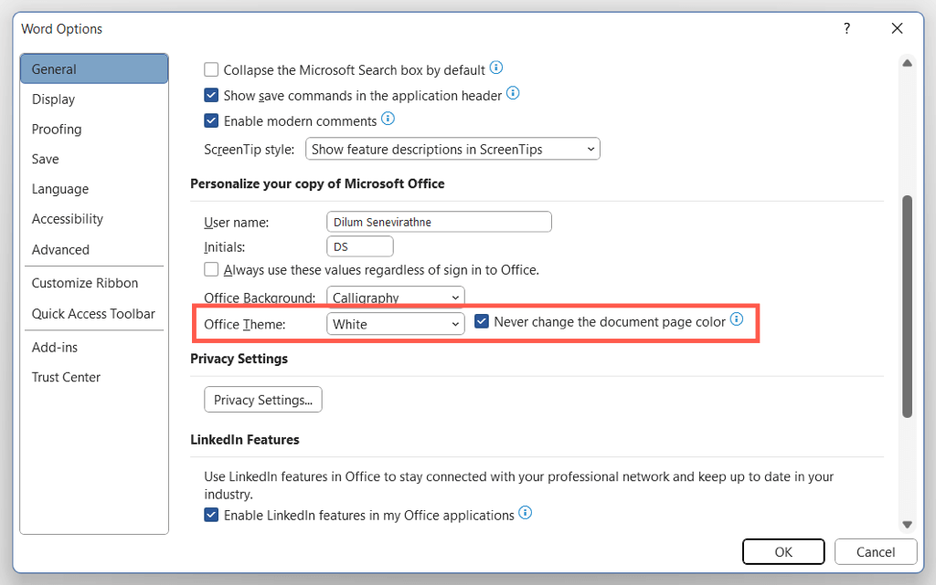 Tại sao Microsoft Word bị đen trên PC của bạn (Và cách khắc phục) 6 Tại sao Microsoft Word bị đen trên PC của bạn (Và cách khắc phục)
