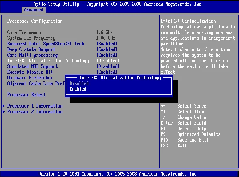Cách khắc phục lỗi “VT-X không khả dụng (verr_vmx-No-Vmx)” trong VirtualBox 2 Cách khắc phục lỗi “VT-X không khả dụng (verr_vmx-No-Vmx)” trong VirtualBox