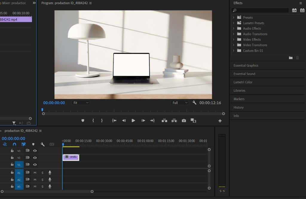 Cách nhúng video vào video trong Adobe Premiere 2 Cách nhúng video vào video trong Adobe Premiere