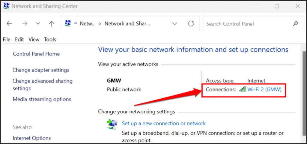Cách chia sẻ kết nối mạng Wi-Fi trong Windows 11 4 Cách chia sẻ kết nối mạng Wi-Fi trong Windows 11