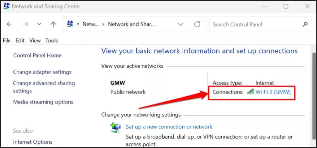 Cách chia sẻ kết nối mạng Wi-Fi trong Windows 11 4 Cách chia sẻ kết nối mạng Wi-Fi trong Windows 11