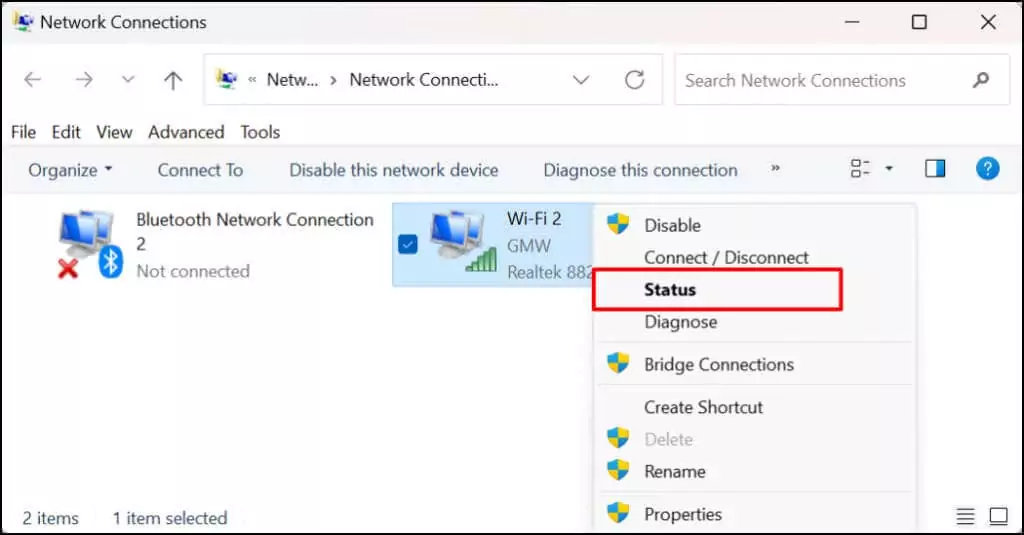 Cách chia sẻ kết nối mạng Wi-Fi trong Windows 11 12 Cách chia sẻ kết nối mạng Wi-Fi trong Windows 11