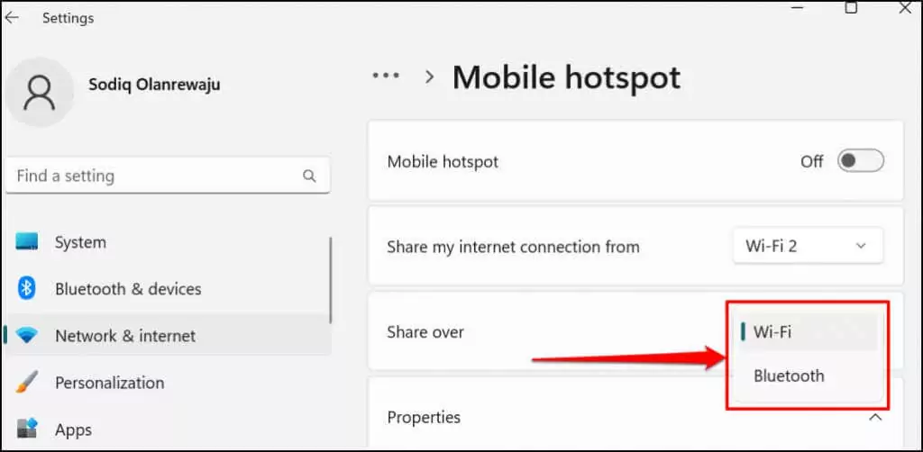 Cách chia sẻ kết nối mạng Wi-Fi trong Windows 11 30 Cách chia sẻ kết nối mạng Wi-Fi trong Windows 11