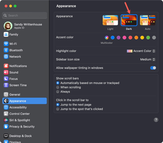 Cách bật và bật Off Chế độ tối trong Microsoft Word 4 Cách bật và bật Off Chế độ tối trong Microsoft Word