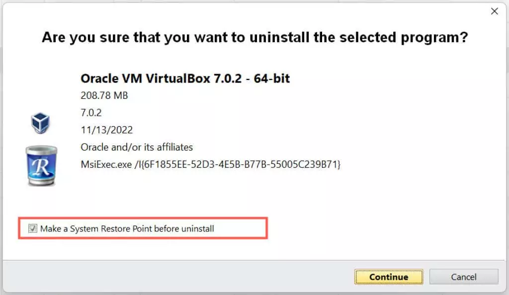 Cách gỡ cài đặt hoàn toàn VirtualBox trong Windows 15 Cách gỡ cài đặt hoàn toàn VirtualBox trong Windows