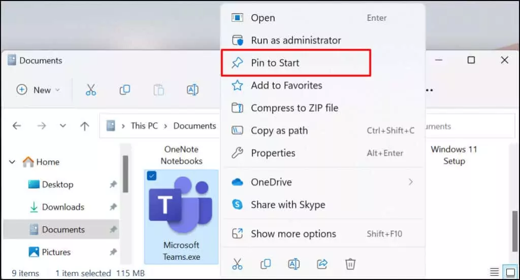 Cách thêm phím tắt vào menu bắt đầu của Windows 3 Cách thêm phím tắt vào menu bắt đầu của Windows