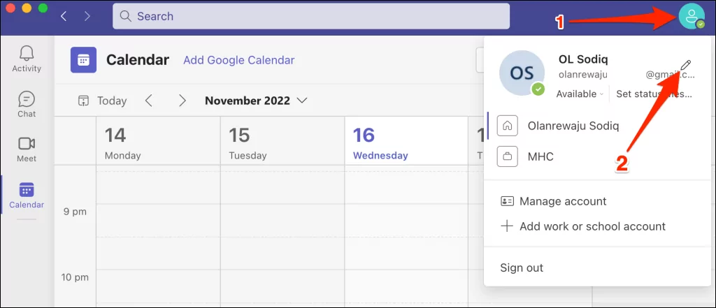 Cách thay đổi tên của bạn trong Microsoft Teams 6 Cách thay đổi tên của bạn trong Microsoft Teams